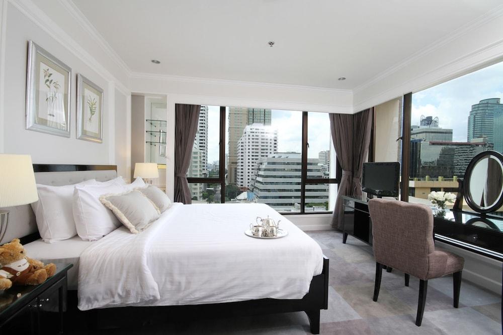 ケープ ハウス ランスアン ホテル バンコク都 エクステリア 写真 A bedroom at the hotel