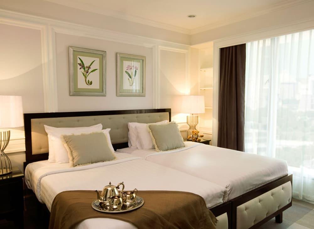 ケープ ハウス ランスアン ホテル バンコク都 エクステリア 写真 A bedroom at the hotel